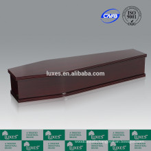 Australia Best Selling LUXES LUX Lucullan Cheap Mahogany Paper Coffins For Funeral